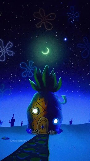 SpongeBob Bikini Bottom Live Wallpaper for iPhone