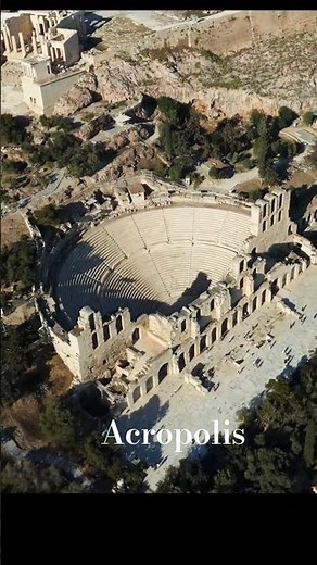 Acropolis and the Odeon of Herodes Atticus Theatre
