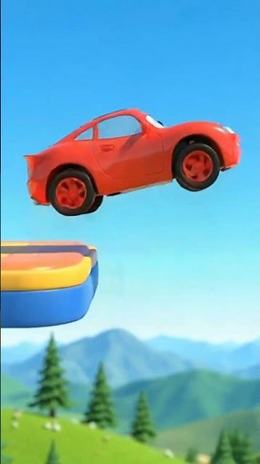 Car Racing Game | Kids Cartoon Videos | Nursery Rhymes & Baby Songs #shorts #cars #cartoon