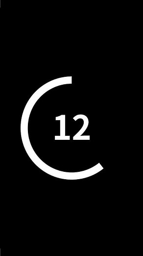 19 Seconds Circle Timer（Vertical）