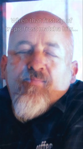 No words. Just that face. 😌 The Tropic Frost Matcha hits smooth, chilled, and perfectly tropical — and apparently, it speaks for itself. Come grab yours at CoffeeCo today! #coffeeco #coffeecolancaster #coffeecovibes #coffeecommmunity | Coffee Co.