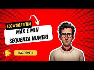 Flowgorithm 02 - max e min di sequenza di numeri