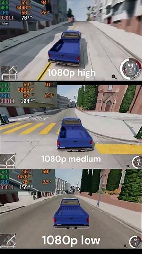 "BeamNG.drive RTX 3060 Benchmark: Testing the Limits of Realistic Physics" #shorts #india #viral
