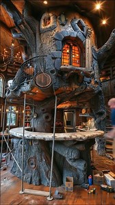 The Coolest Kitchen/Bar Design EVER! 🤯 | Elegant Dream Villa #shortsfeed