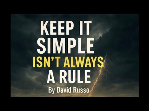 Keep It Simple Isn’t Always a Rule - Audiobook