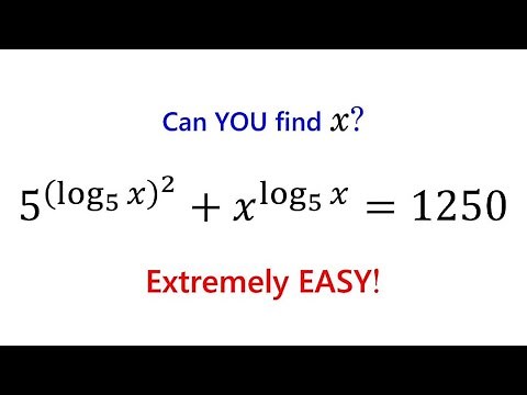 Can You Solve This Log Equation Without Guessing?