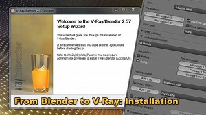 cmiVFX tutorial: From Blender to V-Ray. Installation