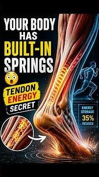 Your Body Has Built In Springs | Tendon Energy Secret