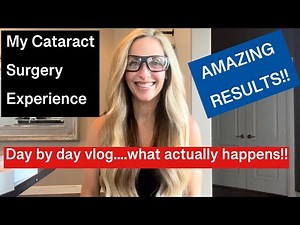 My Cataract Surgery Patient Experience Vlog Premium Lenses What Happened Before During & After LAL+