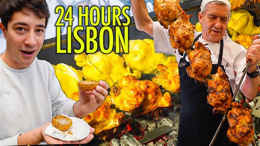 24 Hours of Portuguese Food in Lisbon 🇵🇹 PERI PERI Chicken, RAMIRO's Seafood & More!