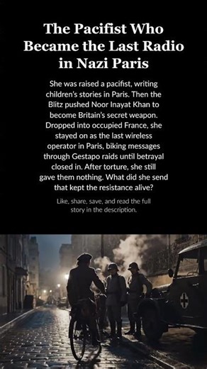 WW2 French Resistance: Noor Inayat Khan's Secret Mission