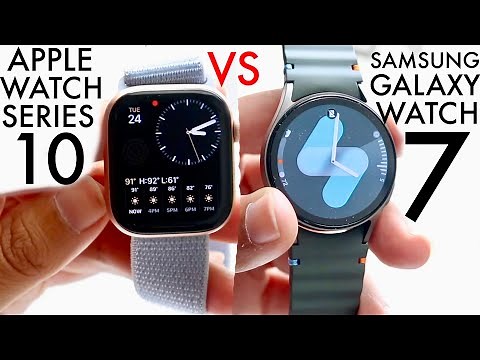 Apple Watch Series 10 Vs Samsung Galaxy Watch 7! (Comparison) (Review)