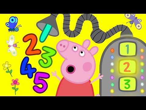 Peppa Pig 💯 Counting with Beep Bop Boop - 1 | Learning Videos for Toddlers | Learn with Peppa Pig