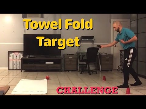 PE At Home: “Towel Fold Target” Challenge