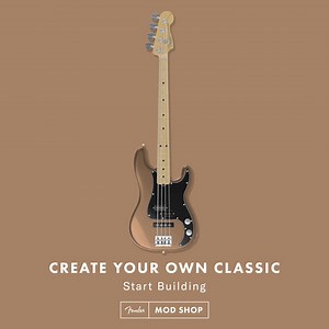 Mod Shop is open! With Fender Mod Shop, you can create a factory-customized electric guitar or bass with exclusive colors, pickups and parts you won't find anywhere else. Shop now at Fender.com for free shipping on all orders over $50, and split your purchase into interest-free installments with Klarna. | Fender