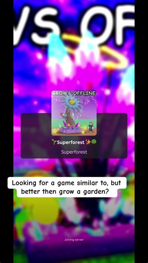 Superforest has been my getaway from this Grow A Garden Slump 😭 The game is truly so beautiful and I can tell the developers are so passionate about their game. I highly recommend giving it a try, and do give yourself time to adjust! For a limited time, use code 6000_likes for 60,000 coins to help you get started! Some answers to your Superforest questions! 1- Will there be a trowel/ability to move plants? YES. Set to be available in February! 2. I cannot place tiles while playing on console. W