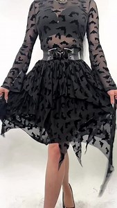 Get witchy this spooky season in our monster mesh set! It’s the perfect spooky set haunts, parties, or just creeping around town! 🕸️🦇 Model: @victoriavenin #kreepsville #monstermesh #spookystyle #altfashion #gothfashion #spookyseason #everydayishalloween | Kreepsville 666