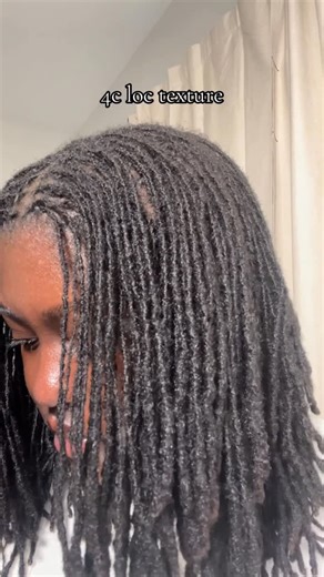 KJ’s Loc Journey on Instagram: "Type 4 loc texture 🤎 #microlocs #locs #4chair #type4hair #locd"