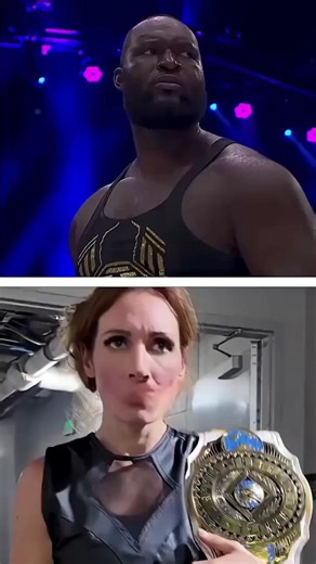 50K views · 1K reactions | Omos Returns with a Wild Offer for Becky Lynch wwe wrestling #wwe | Wrestle AI | Facebook