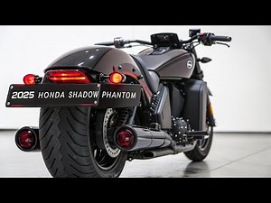 🔥2025 Honda Shadow Phantom – Is This the Perfect Starter Cruiser