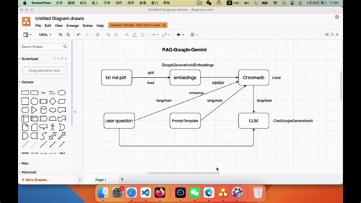 Google Gemini API Langchain RAG应用