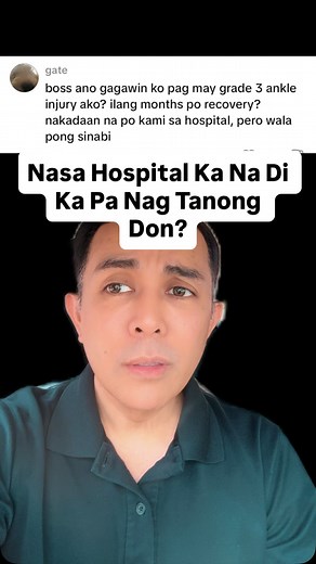 The Angry Doc on Instagram: "Nasa Hospital Ka Na Di Ka Pa Nag Tanong Don?"