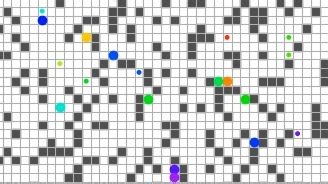 MAPF多智能体寻路，完成高密度agent寻路。#Multi-Agent Path Finding#