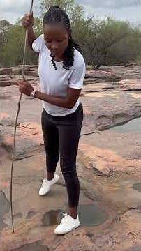 Matsieng Footprints, Francistown, Botswana (3000 years old engraved footprints)