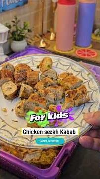 Chicken Seekh Kabab Recipe |#hamnashappyplace #makeandfreeze #lunchboxideas #easyrecipe #healthyfood