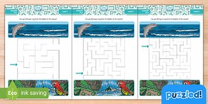 Animal Maze Puzzle Pack