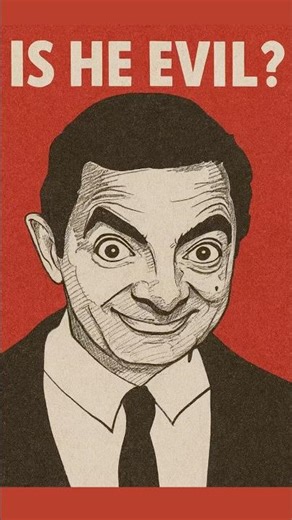 HOW TO DRAW and TEAR “Mr.bean”🔥😈#shorts