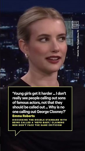 Emma Roberts Questions the Nepo Baby Conversation About Women