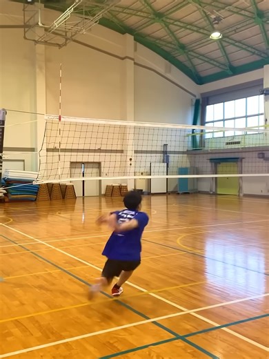 バレーボール選手のジャンプ力の測定