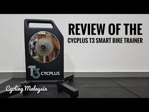 Review Cycplus T3 plus cycling indoor trainer
