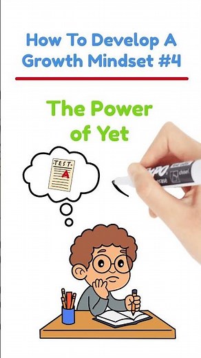 How To Develop A Growth Mindset #4 The Power of Yet #growthmindset #growthmindsetforkids