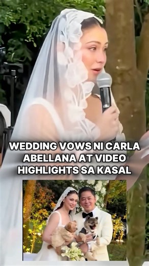 Carla Abellana emosyonal sa wedding vows niya kay Reginald Santos, sa pangalawang pagpapakasal | Showbiz Philippines DAILY News