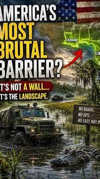 America’s Natural Defense? Why the Everglades Are So Hard to Cross 🇺🇸