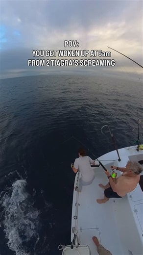 Hands down the best alarm clock 🤙🏽 . . . . . #yellowfin #tuna #fishing #trolling #bluewater #farnorth #saltwater #fishon #apparel #fyp #viral @adventure_northh | Ocean Obsessed