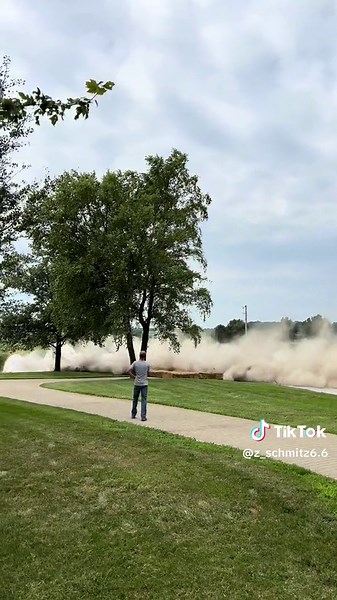 Silo Demolition at Clavin Dairy Farm