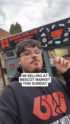 So i will be selling clothes at Bescot Market in Walsall this Sunday. Its a huge outdoor hard standing market which loads of different stalls to look at, its family friendly and a nice morning out, 09:00-14:00! Please come along and show some support, LETSS GOO!! #bescotmarket #walsall #halesowen #supportlocalbusiness #bargain #bargainshopping | Bargains With Josh