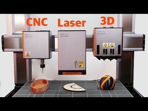 Snapmaker Artisan Premium 3 in 1 - Setup & Review!