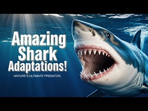 🌊 The Amazing Adaptations of Sharks | Nature’s Ultimate Predators 🦈