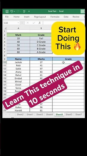 Microsoft Excel Tutorial for Beginners and experts #msexceltutorial #excelformula Easy shortcut
