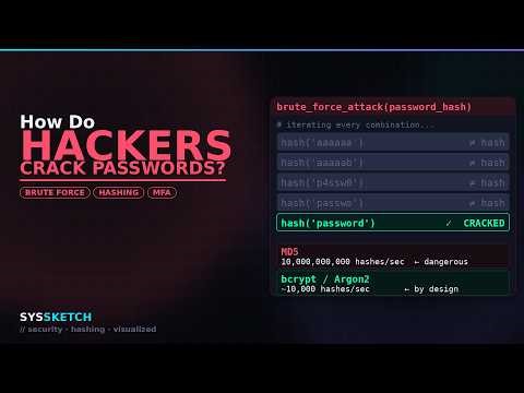 How Do Hackers Crack Passwords? Brute Force Explained