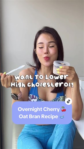 Lower High Cholesterol with Overnight Cherry Oat Bran