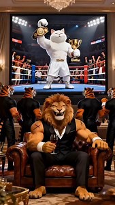 1.3M views · 97K reactions | Part 3: The boxing match between the male cat and the horse — who will win?#story #fyp #Shortfilm #meow #Animation #cartoon #short #boxing | Dream Cat AI 2 | Facebook