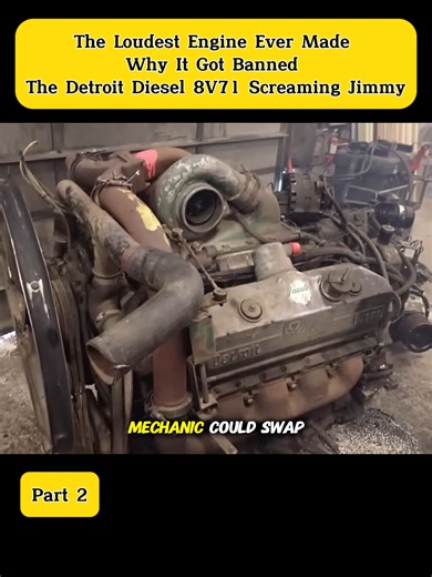 The Detroit Diesel 8V71: A Banned Noise Legend