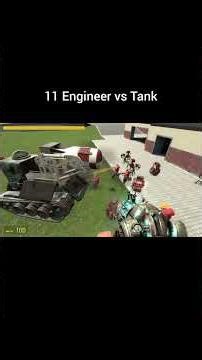 11 Engineer vs Tank #gameplay #gaming #garrys_mod #garrysmod #gmod #teamfortress2 #garrymod #tf2