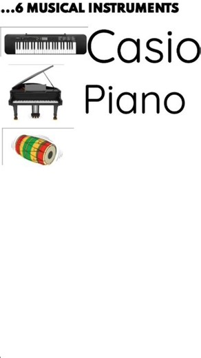 6Names of musical instruments|| Indian instruments songs