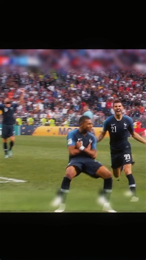 Mbappe in 2018 world cup final